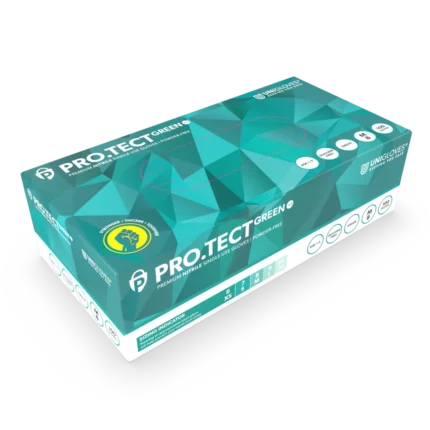 PRO.TECT GREEN HD Robuste Nitrilhandschuhe in Grün
