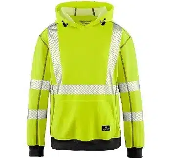 4PROTECT Warnschutz UV-Hoodie Portland | leuchtgelb