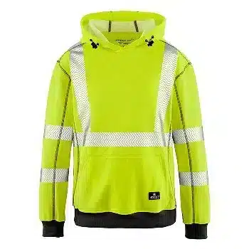 4PROTECT Warnschutz UV-Hoodie Portland | leuchtgelb