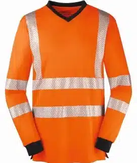 4PROTECT® Warnschutz-UV-Langarm-Shirt JACKSONVILLE