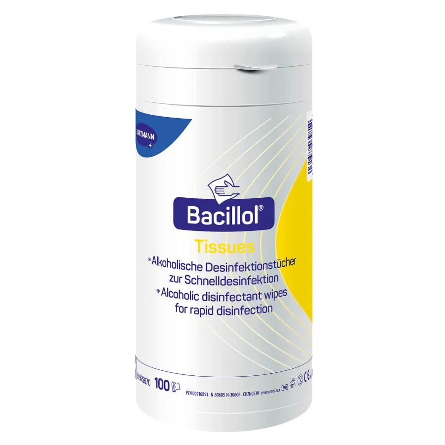 bacillol-tissue-desinfektionstuecher-spenderdose- Bacillol® Tissues Desinfektionstücher
