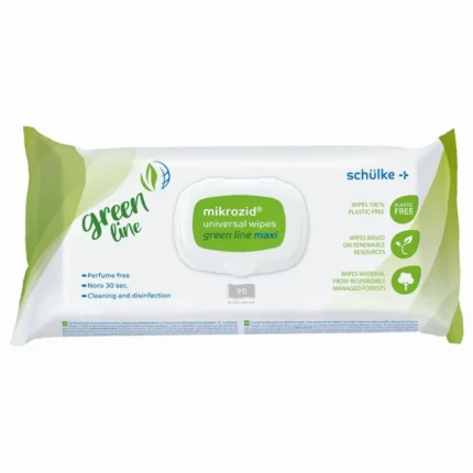 Mikrozid universal green line wipes maxi 90 | Schülke Desinfektionstücher