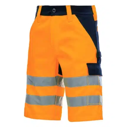 Warnschutz-Shorts mit Reflexstreifen