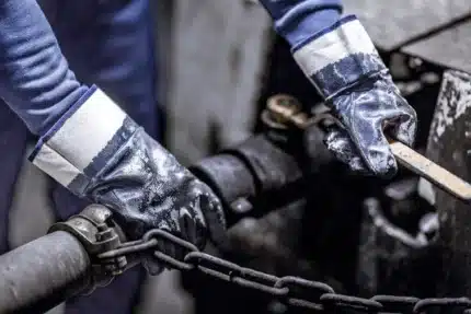NITRAS 3440P – Vollbeschichtete Nitrilhandschuhe