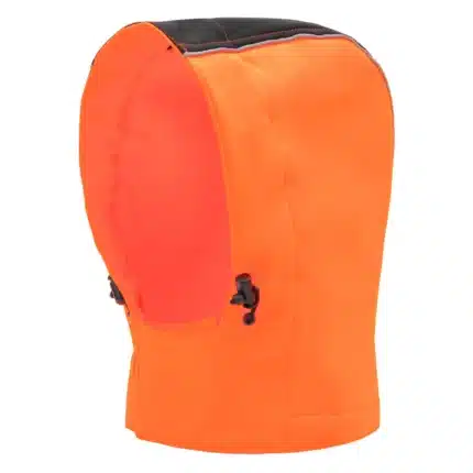 NITRAS abnehmbare Kapuze, neonorange / schwarz