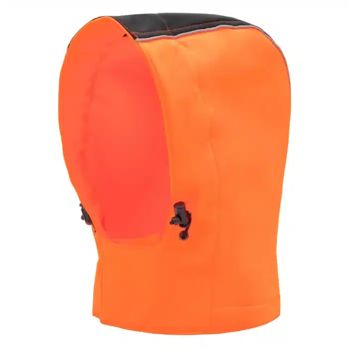NITRAS abnehmbare Kapuze, neonorange / schwarz