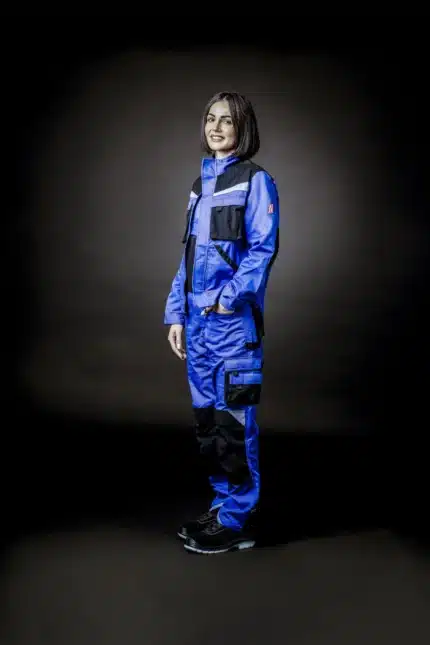 NITRAS MOTION TEX PLUS Arbeitsjacke 7651 in königsblau/schwarz