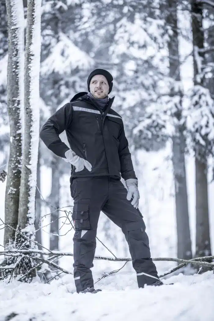 NITRAS MOTION TEX PLUS | Winterjacke | schwarz | 7180W – Bild 2