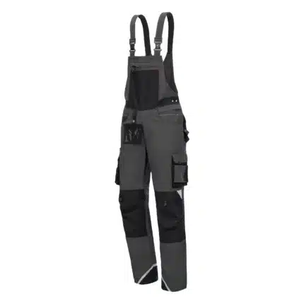 NITRAS MOTION TEX PRO FX Latzhose 7722 in grau/schwarz