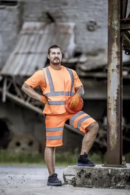 NITRAS Warnweste 7115 in neonorange